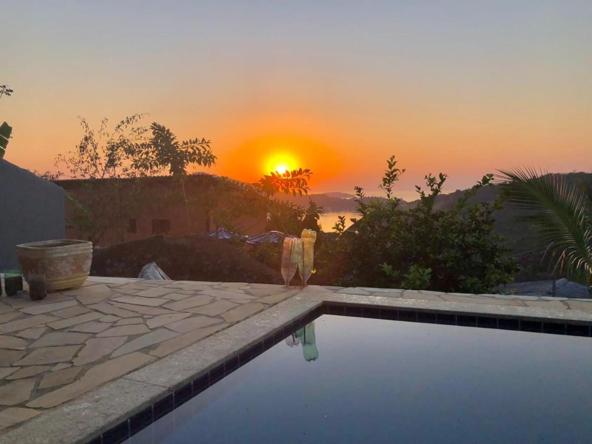 Casa Em Paraty, Piscina Com Vista Para O Mar Exterior foto